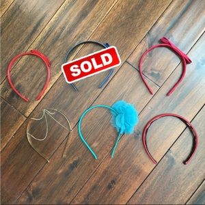 Lot of 5 Headbands